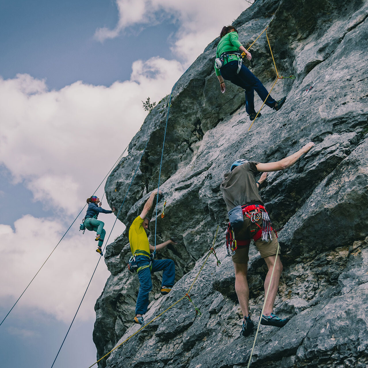 Foto Climbing sulle Dolomiti