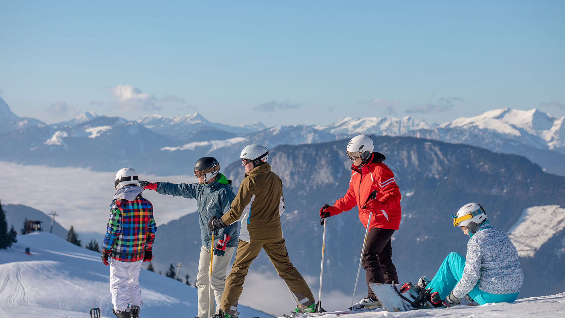 Sci di discesa Dolomiti - neve ciaspolate gruppo foto dolomiti.me Sci alpinismo Dolomiti