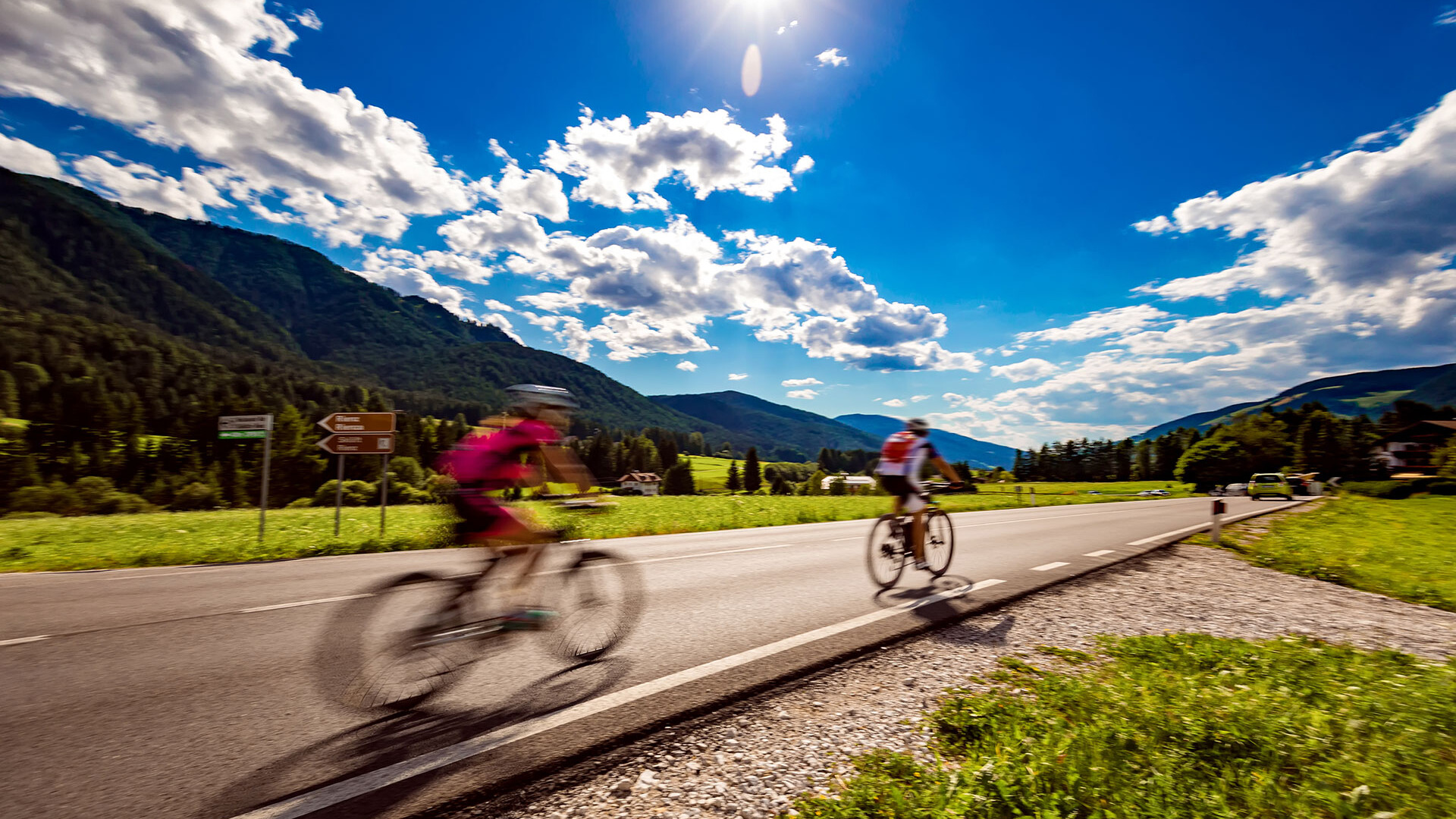 Foto Giro d'Italia sulle Dolomiti